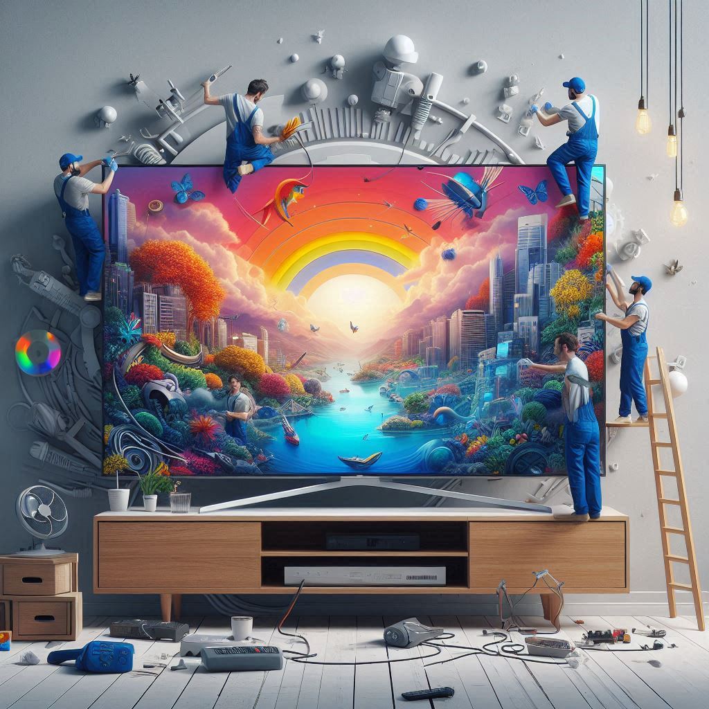 صيانة شاشات التلفزيون ال جي